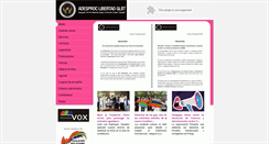 Desktop Screenshot of libertadglbt.org